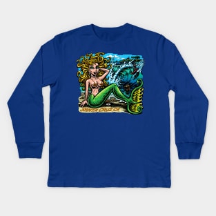 Mermaid Kids Long Sleeve T-Shirt